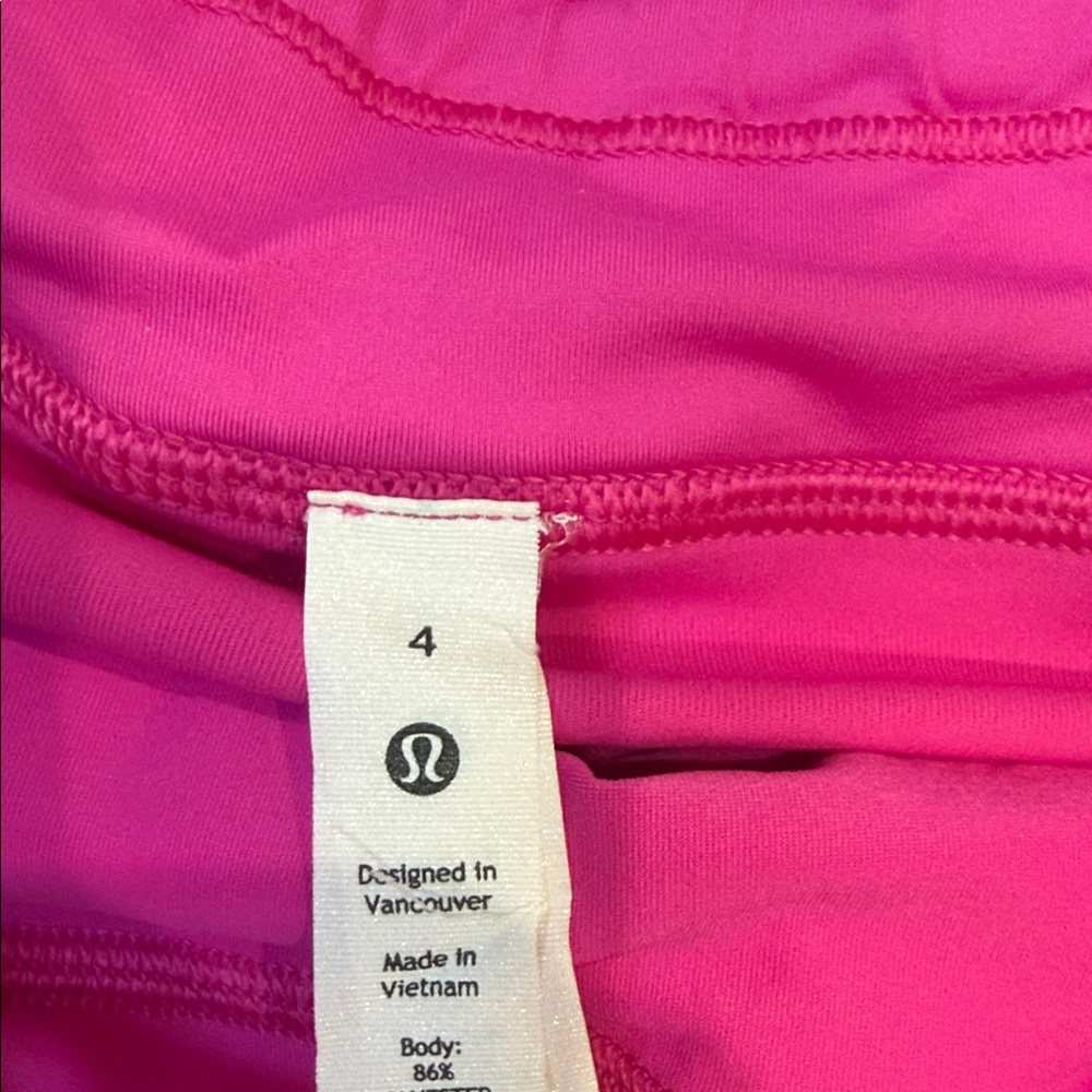lululemon athletica Bright Magenta Tiered Skort - Picture 2 of 4
